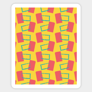 Rectangle Seamless Pattern 011#001 Sticker